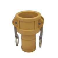 Acoplador Engate Rápido Fêmea x Espigão 1”x1" Nylon Bremen 