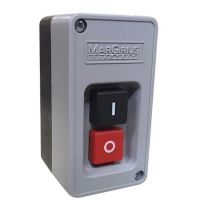 Chave Elétrica Cs102ts Trifásica 20A Com Botão Margirius
