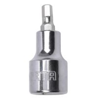 Chave Soquete Bit Hexagonal 1/2" x50mm x 6mm Sata