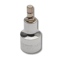 Chave Soquete Bit Multidentado 1/2" X50mm X14m Sata