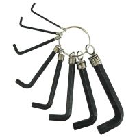 Chaves Allen Tipo Chaveiro 8 peças- Carbografite