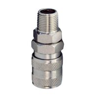 Engate Rápido Com Rosca Macho 1/2” NPT 1/2” Lubefer