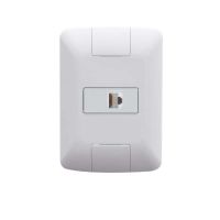 Conjunto 4x2 com 1 Tomada Telefone RJ11 Aria Branco Tramontina