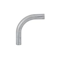 Curva 90° Zincada Eletrolítica 1” Perfil Líder