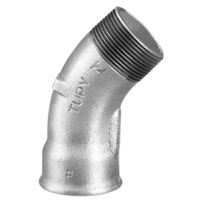 Curva Macho/Fêmea Galvanizada 45º 3 Pol. Tupy
