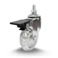 Rodízio Giratório 310 com Freio Série Gel 50kg Colson