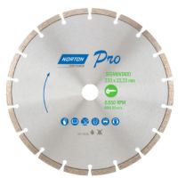 Disco de Corte Diamantado Pro Segmentado 230 x 22,23mm Norton