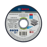 Disco de Corte Inox 4 1/2X1/16X7/8 Pol. Bosch