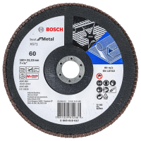Disco Flap Best For Metal Grão 60 7 Pol. x 180mm X571 Bosch