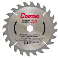 Disco Serra Circular 7.1/4 Pol. X 24 Dentes Cortag