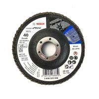 Disco Flap Bosch Standard for Metal 115mm G40 Curvo Bosch
