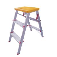 Escada de Alumínio 3 Degraus Alulev