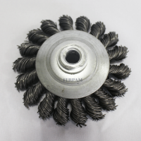 Escova Aço Rotativa tipo Conica 100x100- Ropan