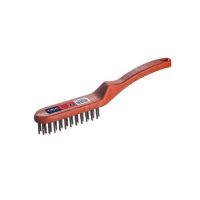 Escova Aço Manual Com Cabo de Plástico 4 Fileiras Atlas 1840/4