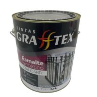 Esmalte Sintético Alto Brilho Vermelho 3,6L Grafftex