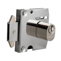 Fechadura PV06 Dupla Cil Oval Cromado Pado