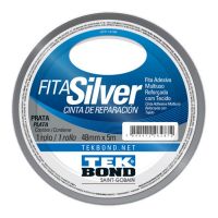 Fita Silver Prata 48mm X 5m Tekbond