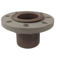 Flange Defofo Junta Elástica E 100mm 8 Furos Conexões Catarinense