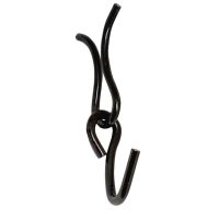 Gancho para Rede Chumbar Cromatizado Preto Loth 