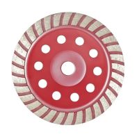 Rebolo Diamantado Tipo Prato com Rosca 100mm- Rocast