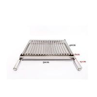 Grelha Argentina 50 x 40cm Inox Metalmig
