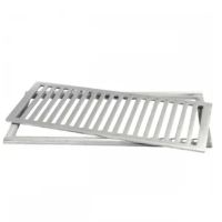 Grelha com Caixilho Escovado 50x15cm AC-Vent