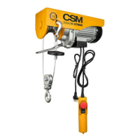 Guincho Monofásico Elétrico 220V GT 300/600KG CSM