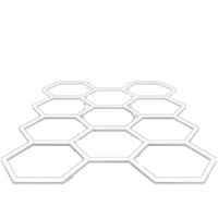 Iluminação em Led Hexagonal com 11 Células CRI>90 Sigma Tools