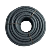 1 Metro de Tubo Pead para Drenagem Kanadren SW DN110 Cinza Kanaflex