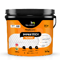 Impertech Telhado Borracha Líquida Impermeabilizante 16kg Branco Hm Rubber