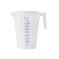 Jarra Em Polietileno Graduada 5 Litros Branca Bremen