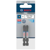 Jogo de Bits Bosch PRO Phillips Impact PH3 55mm 2 Unidades Bosch