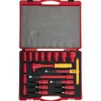 Jogo de Ferramentas VDE 20 Peças Isolada Sata