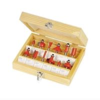 Jogo De Fresa 1/4 pol. Para Tupia 12 Peças Vip