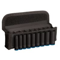 Jogo de Soquete Pro Impact 1/4 Pol. 9 Peças Bosch