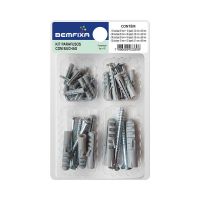 Kit Buchas Com Parafusos Bemfixa 11 Pares
