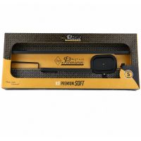 Kit de Acessórios para Banheiro Soft Black 5 Peças Metais Premium