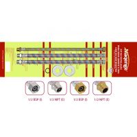 Kit para Instalação de Água Quente e Fria Flex Nitrílica 400mm 1/2 Pol. NPT (E) x 1/2 BSP(I) Maqenge