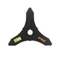 Lâmina para Roçadeira 3 Pontas 300mm Furo 20mm Stihl 