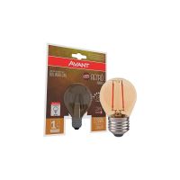 Lâmpada Led Globo Bolinha G45 E27 Retro Âmbar 2W Bivolt Avant