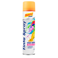 Tinta Spray Laranja Luminosa 400ml- Mundial Prime