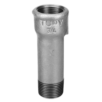 Luva Alongada Galvanizada Macho/Fêmea 3/4 Pol. x 90mm Tupy 