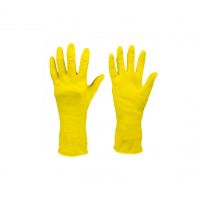 Luva Segurança Borracha Latex G Amarelo Kalipso