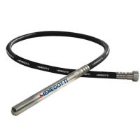 Mangote 1,2MT Ponteira 28mm Para Vibradores de Concreto Portátil Menegotti