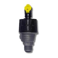 Mini aspersor Super 10 Amarelo AC 450L/h Naandanjain 