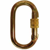 Mosquetão Oval Aço Dupla Trava CG 670 Carbografite