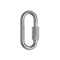 Mosquetão Trava Roscada Inox 8mm Carbografite