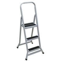 Escada Doméstica em Aço Carbono 3 Degraus Metalmix