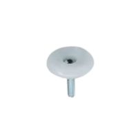 Pé Nivelador Redondo Acoplado 1/4 x 1 Pol. Zincado Completa