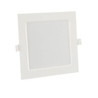 Painel de Embutir Backlight 18V 3000K Led Quadrado Autovolt Luz Amarela G-Light